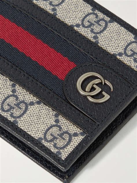 gucci canvas wallet quality|gucci billfold wallet.